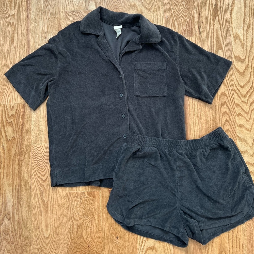 H&M terry cloth set